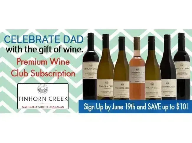 Get $10 Off Dad's Wine Club Membership-My Wine Canada
