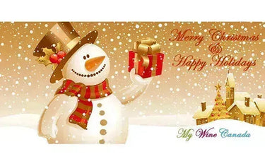 Merry Christmas! A big thank you for a fantastic year.-My Wine Canada