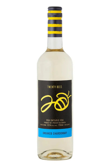 20 Bees Unoaked Chardonnay, Lakeview Wine Company