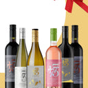 6-pack Holiday Basket, Bench 1775 Winery