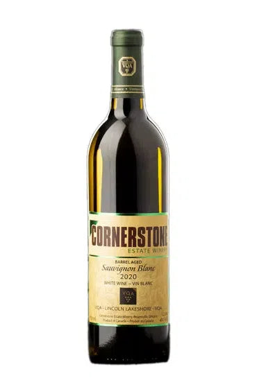 Barrel Aged Sauvignon Blanc 2020, Cornerstone Estate Winery
