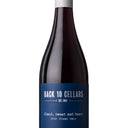 Wine Blood Sweat & Years Pinot Noir 2021, Back 10 Cellars volume 750 mL