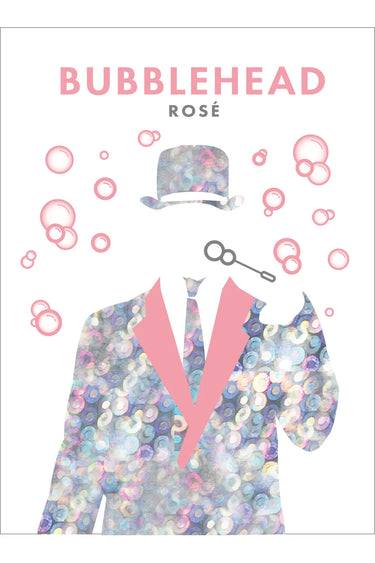 Bubblehead Sparkling Rosé, Megalomaniac Winery - 750 ml