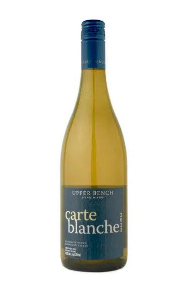 Carte Blanche 2022, Upper Bench Winery