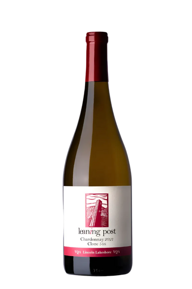 Bottle of Chardonnay 2021 Clone 548 by Leaning Post Wines, VQA Lincoln Lakeshore