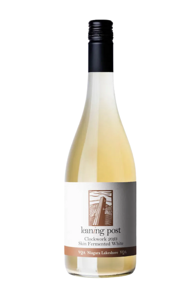 Bottle of Clockwork 2023 Skin Fermented White by Leaning Post Wines, VQA Niagara Lakeshore