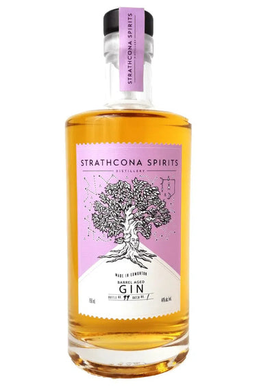 Barrel Aged Gin, Strathcona Spirits Distillery