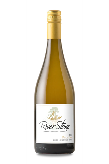 Good Neighbours Pinot Gris 2025, River Stone Estate Winery - 750 ml