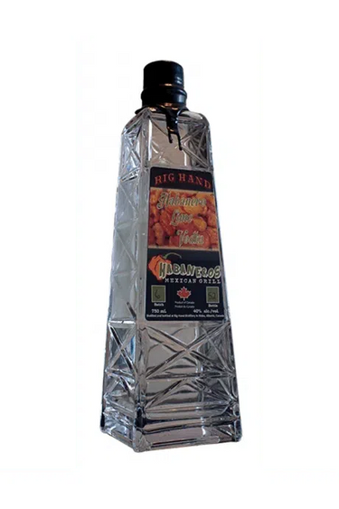 Habanero Lime Vodka, Rig Hand Craft Distillery
