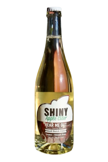 Hear Me Out, Shiny Apple Cider Home Of Fresh Wines - 750 ml