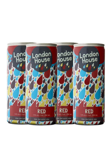 London House Red - Can 4-pack, London Born Wine Co