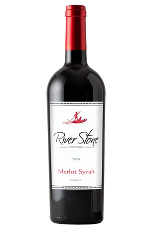 Merlot Syrah 2018, River Stone Estate Winery - 750 ml