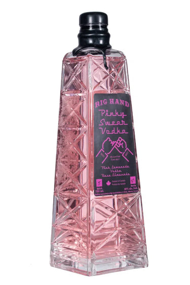 Pinky Swear Pink Lemonade Vodka, Rig Hand Craft Distillery