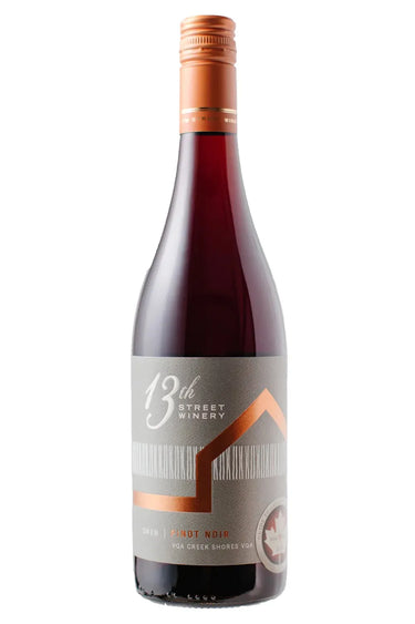 Wine Pinot Noir 2020, 13th Street Winery volume 750 mL