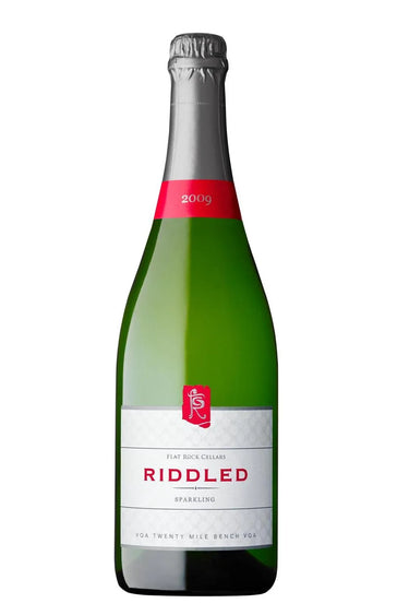 Wine Riddled Sparkling 2020, Flat Rock Cellars volume 750 mL
