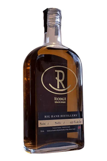 Rocking R 100% Rye Whisky, Rig Hand Craft Distillery