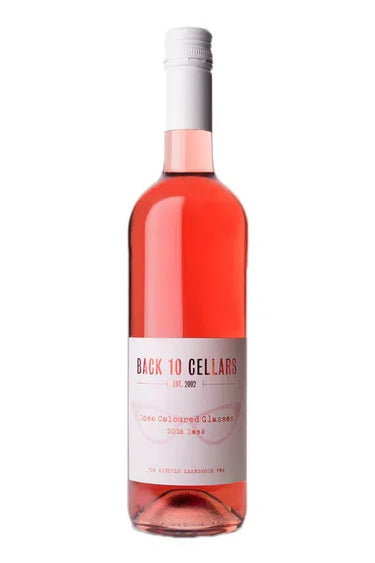 Rose Coloured Glasses 2023, Back 10 Cellars