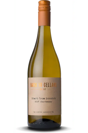 Start From Scratch Chardonnay 2021, Back 10 Cellars