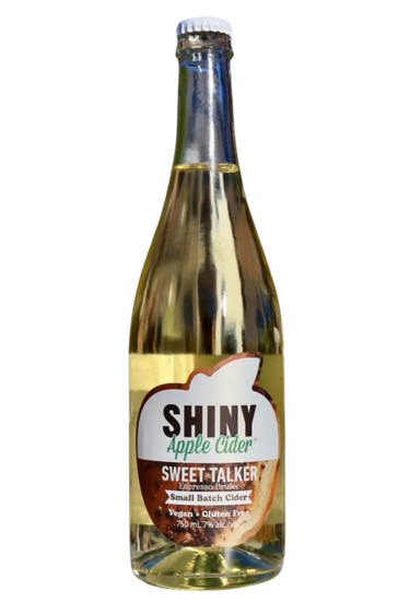 Sweet Talker, Shiny Apple Cider Home Of Fresh Wines - 750 ml