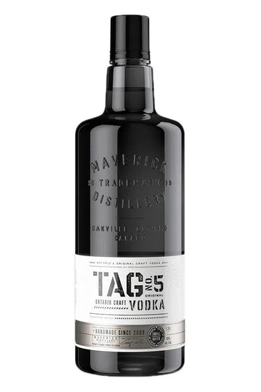 TAG Vodka No 5 - Ontario Craft Vodka