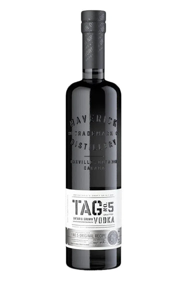 TAG Vodka No 5 - Ontario Craft Vodka