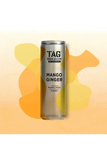TAG Vodka Seltzer - Mango Ginger (2 Pack), Maverick Distillery