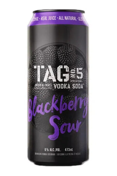 TAG Vodka Soda Blackberry Sour (2 Pack), Maverick Distillery