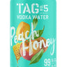 TAG Vodka Water Peach Honey (4 Pack), Maverick Distillery