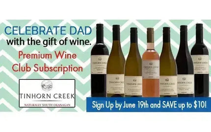 Get $10 Off Dad's Wine Club Membership-My Wine Canada