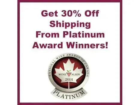 Get 30% Off Shipping from Platinum Award Winning Wineries!-My Wine Canada