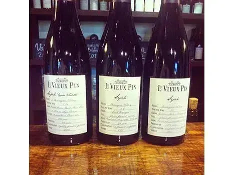 Syrah in the Hands of Le Vieux Pin-My Wine Canada