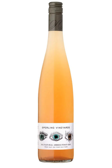 Natural Organic Amber Pinot Gris 2021, Sperling Vineyards
