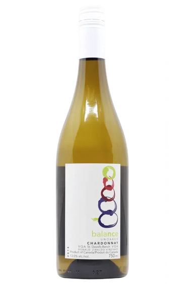 Balance Unoaked Chardonnay 2018, Niagara College Teaching Winery Brewery Distillery Cidery
