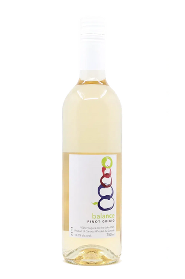Balance Pinot Grigio 2022, Niagara College Teaching Winery Brewery Distillery Cidery