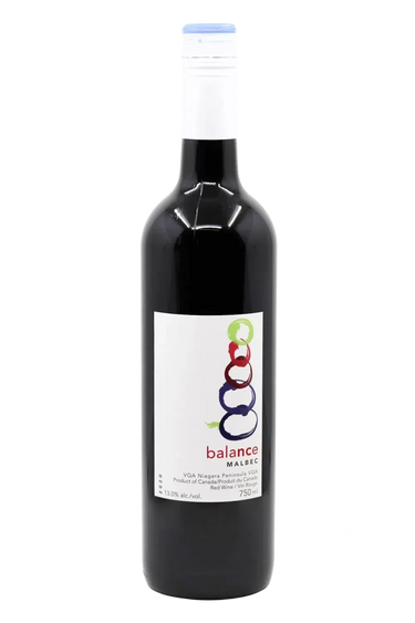 Balance Malbec 2020, Niagara College Teaching Winery Brewery Distillery Cidery