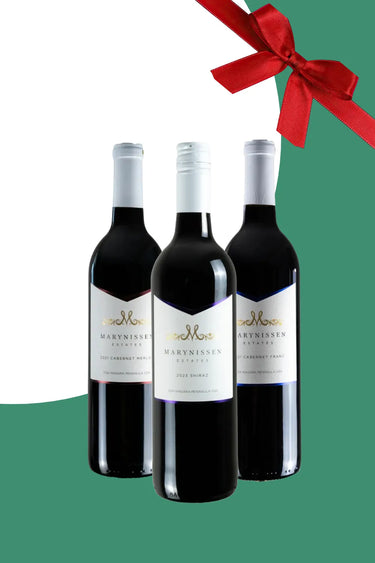 3-Pack Marynissen Red Trio, Holiday Basket