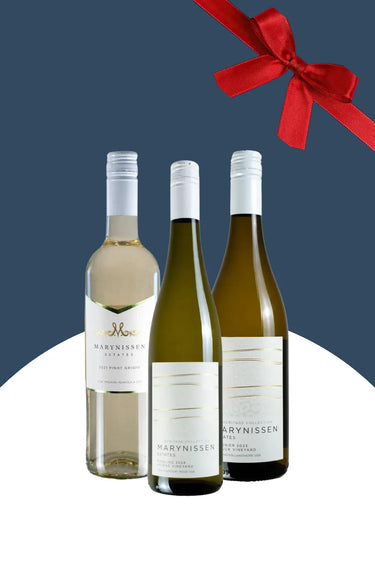 3-Pack Marynissen White Trio, Holiday Basket