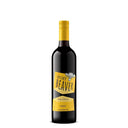 Wine bottle with 'Frisky Beaver' label on a white background