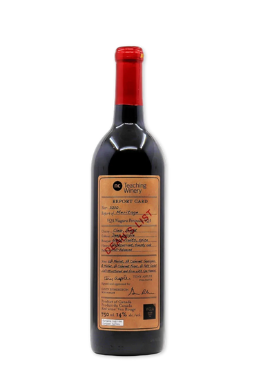 Dean's List Cabernet Franc 2022, Niagara College Teaching Winery