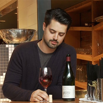 Jake Skakun wine expert face biography