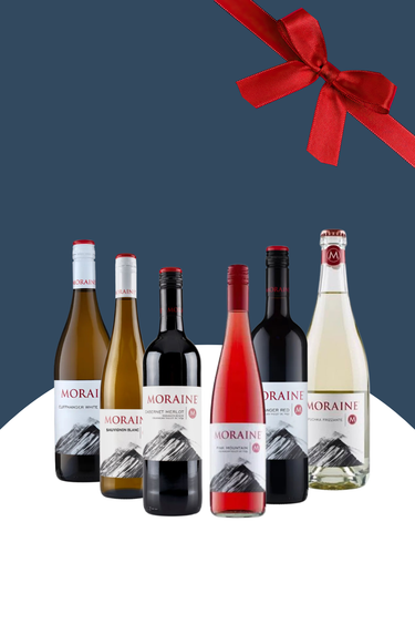 6-pack Holiday Basket, Moraine Estate Winery