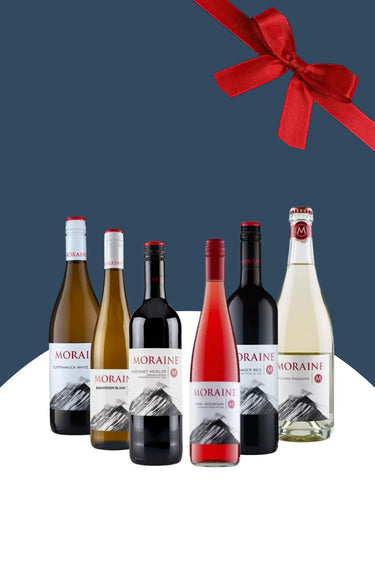 6-pack Holiday Basket, Moraine Estate Winery