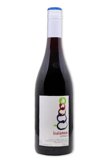 Balance Syrah 2021, Niagara College Teaching Winery Brewery Distillery Cidery