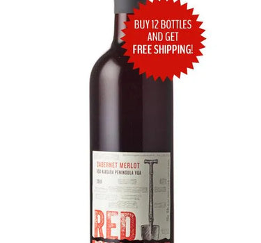 Wine "Bistro" Cabernet Merlot (12 Bottles) 2019, Redstone Winery volume 750 mL