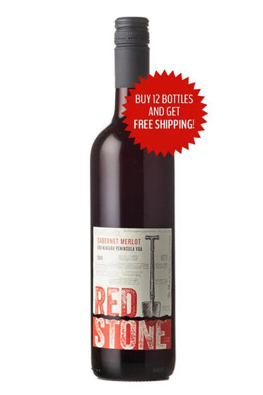 Wine "Bistro" Cabernet Merlot (12 Bottles) 2019, Redstone Winery volume 750 mL