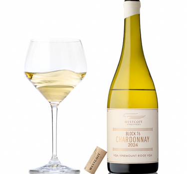 Block 76 Chardonnay 2024, Westcott Vineyards - 750