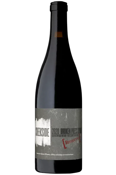 Broken Press Syrah Reserve 2020, Creekside Estate Winery