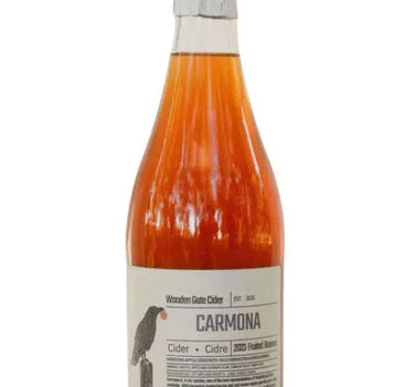 Carmona Chokecherry Cider, Wooden Gate Cidery
