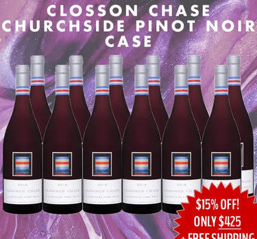 Wine Closson Chase Churchside Pinot Noir (12 Bottles) 2019, Closson Chase Vineyards volume 750 mL
