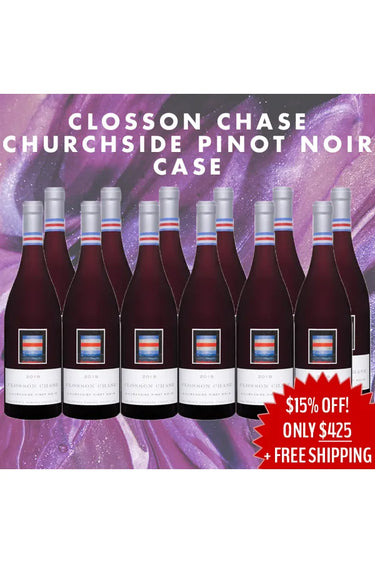 Wine Closson Chase Churchside Pinot Noir (12 Bottles) 2019, Closson Chase Vineyards volume 750 mL